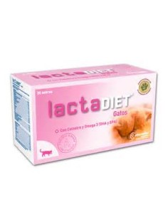 LACTADIET GATOS SOBRES 300 G CON CALOSTRO Y OMEGA 3