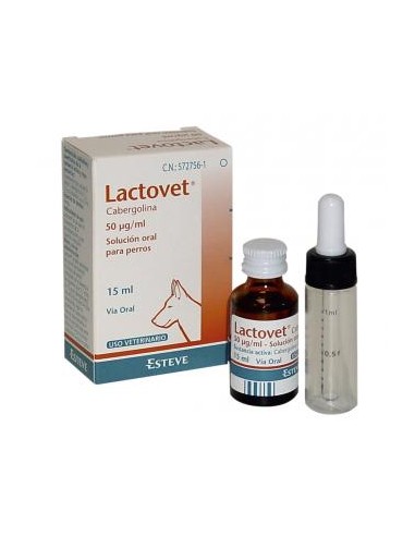 LACTOVET 15 ML CABERGOLINA 50 μg/ml