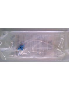 LLAVE 3 VIAS AZUL CON ALARGADERA 10 CM