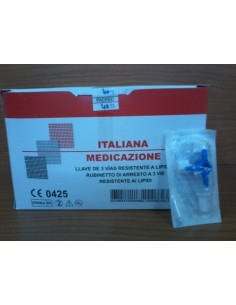 LLAVE DE TRES VIAS 50 UD