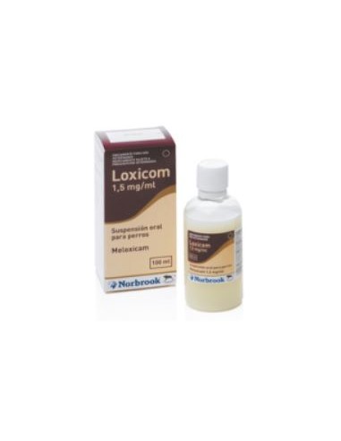 LOXICOM SUSPENSION ORAL PERROS 100 ML 1.5MG/ML 