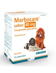 MARBOCARE SABOR 80 MG 72 COMPRIMIDOS 
