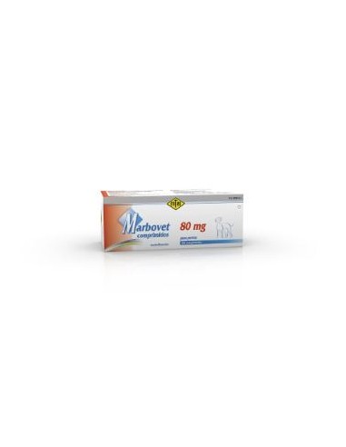 MARBOVET 80 MG 100 COMP PARA PERROS 