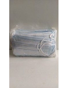 MASCARILLA QUIRURGICA ALTO RIESGO CON GOMAS 1 UND TRES...