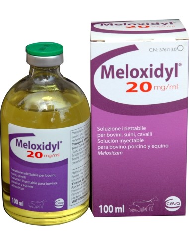 MELOXIDYL 20 mg/ml soluc. inyect. 100 ml 