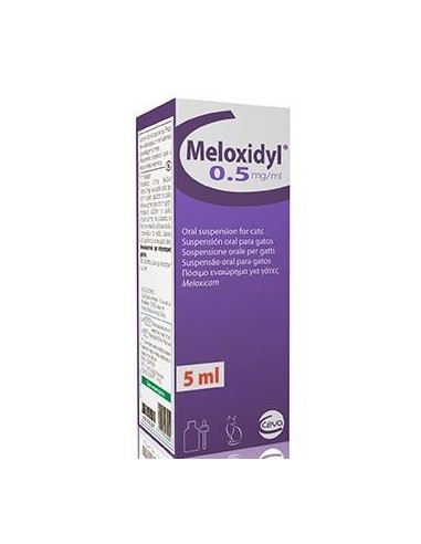 MELOXIDYL GATO 5 ml susp. oral 