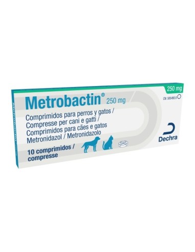 METROBACTIN 250 MG 10 C 