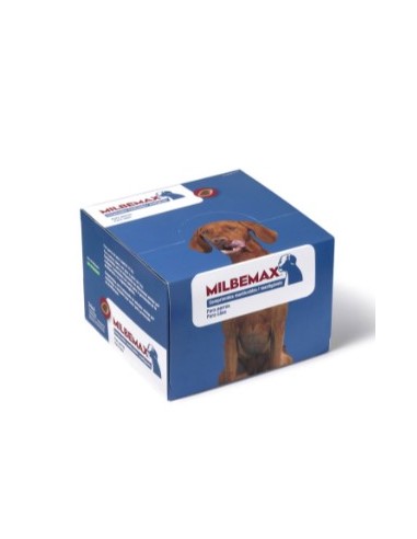 MILBEMAX MASTICABLE 5-25 KG PERRO 96 COMP 