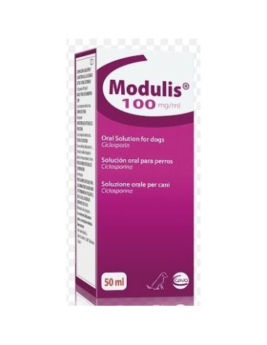 MODULIS 50 ml 100 mg/ml susp.oral 