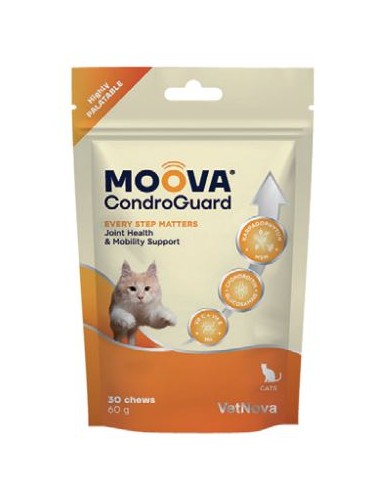 MOOVA CONDROGUARD CATS 30 CHEWS 