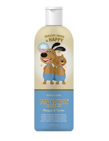 MULTIVA COOL SMILE PLAQUE & TARTAR 473ML 