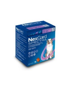 NEXGARD SPECTRA 15-30 KG 15 COMP 