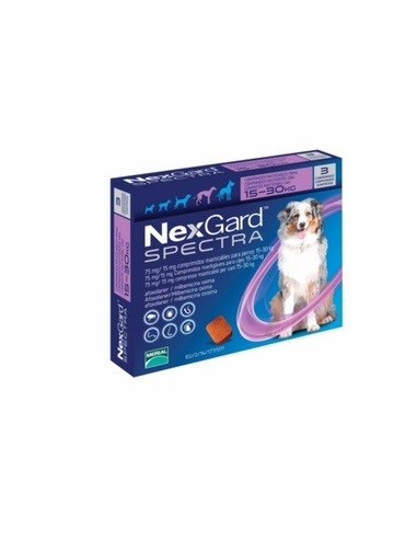 NEXGARD SPECTRA 15-30 KG 3 COMP 