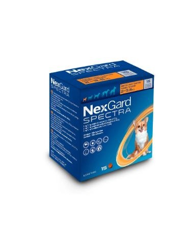 NEXGARD SPECTRA 2-3,5 KG 15 COMP 