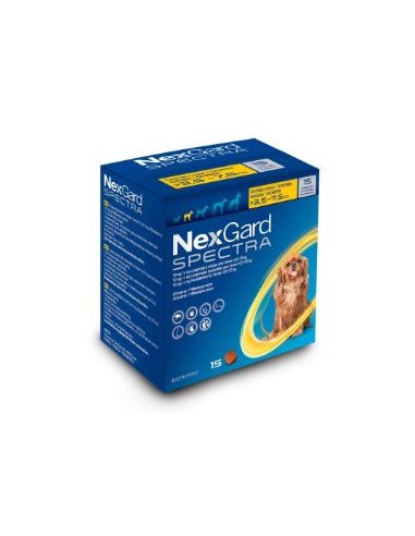 NEXGARD SPECTRA 3,5-7,5 KG 15 COMP 