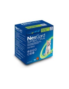 NEXGARD SPECTRA 7,5-15 KG 15 COMP 
