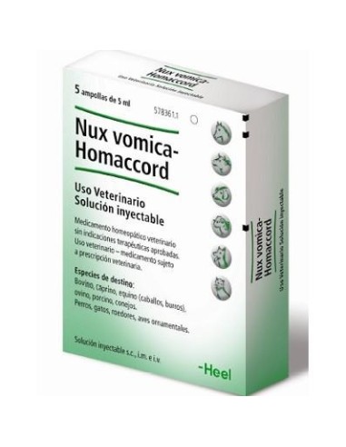 NUX VOMICA HOMACCORD 5X5 ML 