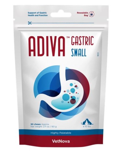 ADIVA GASTRIC SMALL 30 CHEWS 