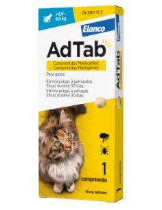 ADTAB GATO 48 MG (2-8 KG) 1 COMP 
