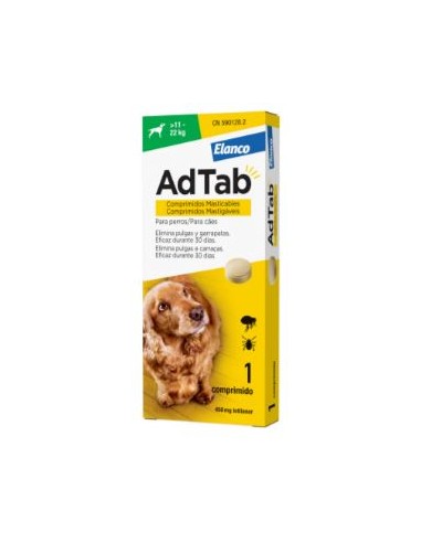 ADTAB PERRO 450 MG (11-22 KG) 1 COMP 