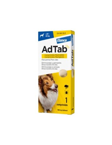 ADTAB PERRO 900 MG (22-45 KG) 1 COMP 