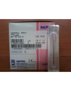 AGUJA HIPODERMICA 18G 1,2x40 MM 100 UD NIPRO CAJA ROSA
