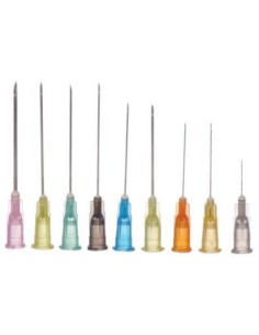 AGUJAS MICROLANCE 18G 1,2X40MM ROSA 100 UDS
