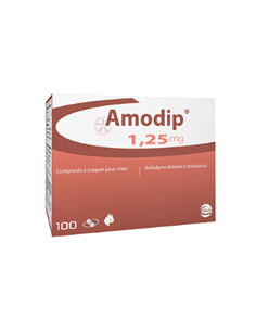 AMODIP 1,25 MG CAT 100 comp. Masticables 