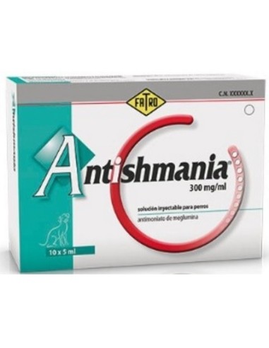 ANTISHMANIA 300 MG/ML 10x5 ML 