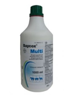BAYCOX MULTI ORAL 1 L. BOVINO, PORCINO Y OVINO 