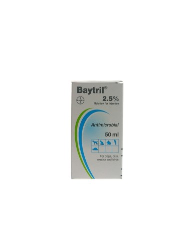 BAYTRIL INY. 2,5% 50 ML 