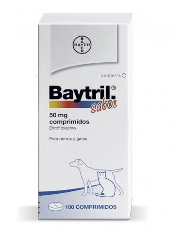 BAYTRIL SABOR 50 MG 100 C 