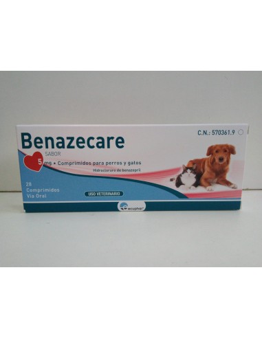 BENAZECARE 5 MG 28 COMP. 