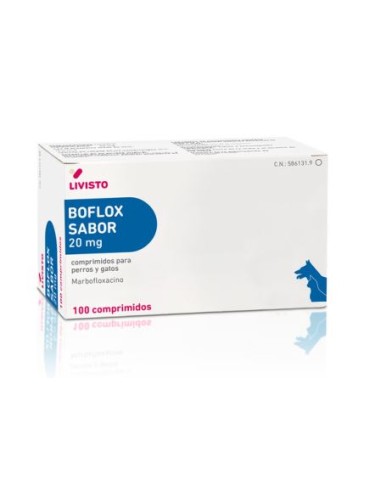 BOFLOX SABOR 20 MG 100 TABLET 