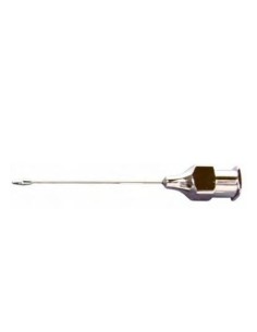 CANULA ABOTONADA 0,6X30 MM RECTA 