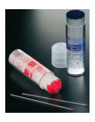 CAPILAR MICROHEMATOCRITO S/HEPARINA 40MM 100UD  