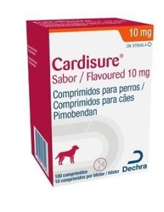 CARDISURE SABOR 10 MG 100 Comp 