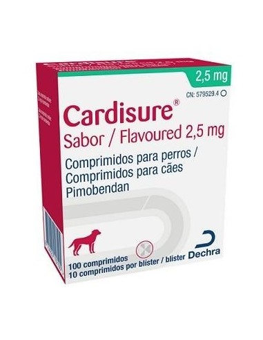 CARDISURE SABOR 2,50 MG 100 Comp 