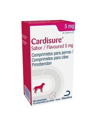 CARDISURE SABOR 5 MG 100 Comp 