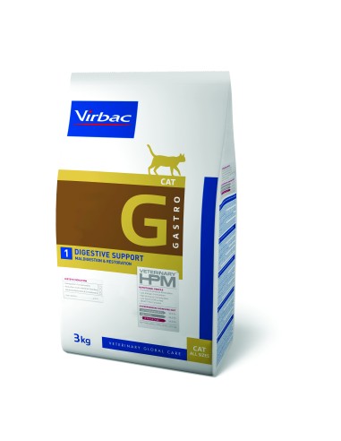 CAT DIGESTIVE SUPPORT 3KG VIRBAC HPM