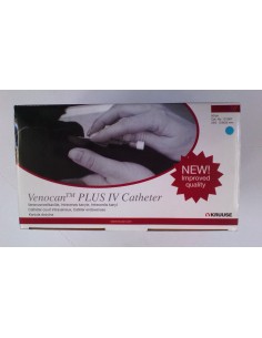 CATETER VENOCAN PLUS IV 22 G 50 UD AZUL C/ALAS 0,9X 25 mm