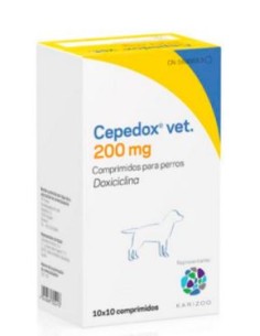 CEPEDOX 200 MG 10X10 COMP 