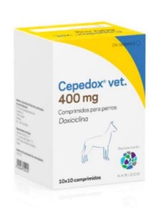 CEPEDOX 400MG 10X10 COMP 