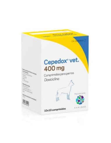CEPEDOX 400MG 100 COMP 
