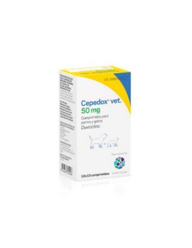 CEPEDOX 50 MG 100 COMP 