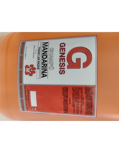 CHAMPU GENESIS PRO-ECO 5L Mandarina Perro