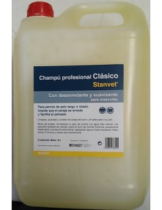 CHAMPU STANVET 5 L DESENREDANTE Y SUAVIZANTE Perro y gato