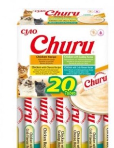 CHURU CAT VARIEDADES POLLO CAJA 20 X 14GR 