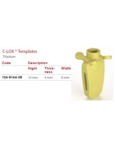 C-LOX Seizing Cage for 134-1404-08 H-Plate with Almond...