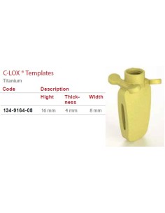 C-LOX Seizing Cage for 134-1604-08 H-Plate with Almond...